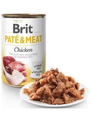 Brit Paté & Meat konz. Chicken 400 g 