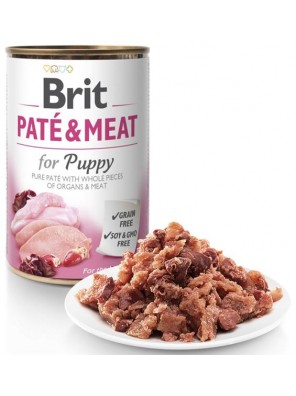 Brit Paté & Meat konz. Puppy 400 g 