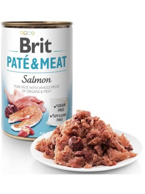 Brit Paté & Meat konz. Salmon 400 g 