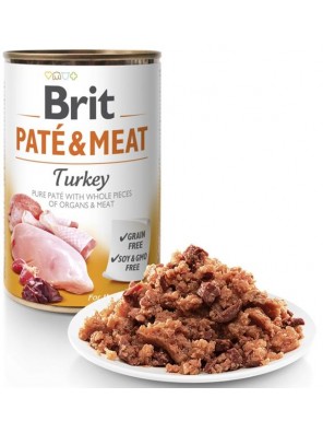 Brit Paté & Meat konz. Turkey 400 g
