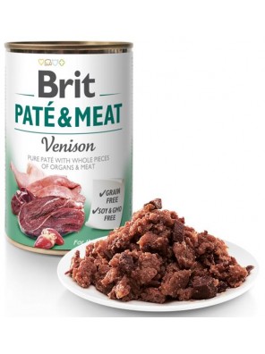 Brit Paté & Meat konz. Venison 400 g 