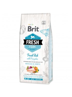 BRIT Fresh Fish with Pumpkin Adult Large - 12 kg