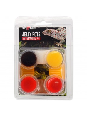 Krmivo REPTI PLANET Jelly Pots Mixed - 8 ks