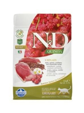 N&D Quinoa CAT Urinary Duck & Cranberry 300g