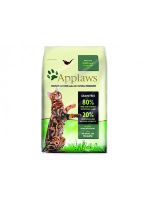 Krmivo APPLAWS Dry Cat Chicken with Lamb - 7.5 kg