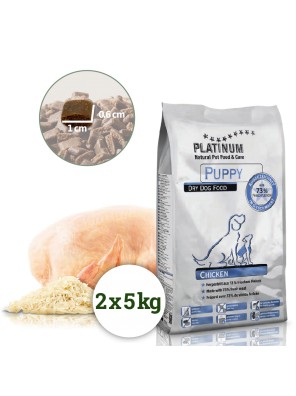 PLATINUM NATURAL PUPPY CHICKEN - KUŘECÍ PRO ŠTĚŇATA 10 KG PLATINUM NATURAL PUPPY CHICKEN - KUŘECÍ PRO ŠTĚŇATA 10 KG