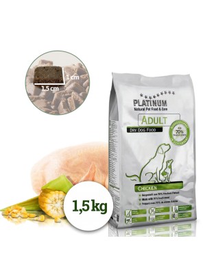 PLATINUM NATURAL ADULT CHICKEN - KUŘECÍ 1,5 KG