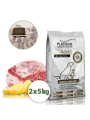 PLATINUM NATURAL IBERICO & GREENS - KANČÍ SE ZELENINOU 10 KG