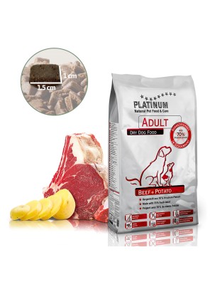 PLATINUM NATURAL BEEF & POTATO - HOVĚZÍ S BRAMBOREM 5 KG