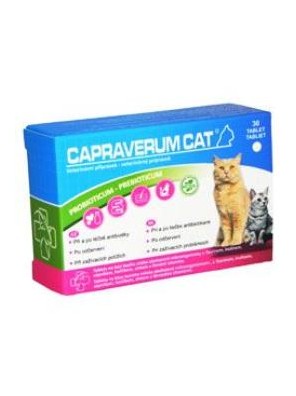 CAPRAVERUM CAT probioticum-prebioticum 30tbl