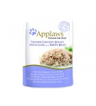 Kapsička APPLAWS cat pouch chicken with liver in jelly - 70 g