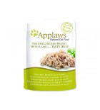 Kapsička APPLAWS cat pouch chicken with lamb in jelly - 70 g