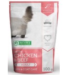 Nature's Protection Cat kaps. Persian chicken&beef 100g