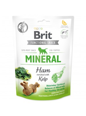 BRIT Care Dog Functional Snack Mineral Ham for Puppies - 150 g