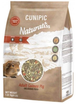 Cunipic Naturaliss Guinea Pig Adult - dospělé morče 1,81 kg