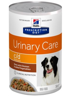 Hill's Prescription Diet Canine Stew c/d with Chicken & Veget. konzerva 354 g