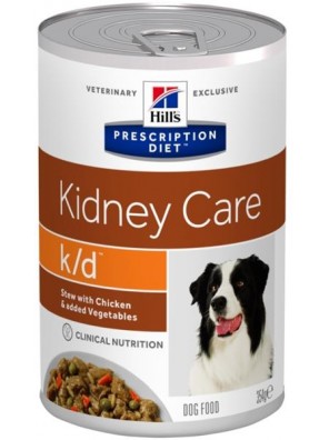 Hill's Prescription Diet Canine Stew k/d with Chicken & Veget. konzerva 354 g