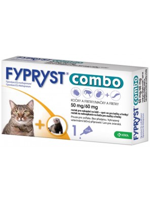 Fypryst Combo spot on Cat 50/60mg a.u.v. sol 1x0,5 ml