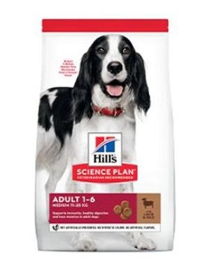 Hill's Science Plan Canine Adult Medium Lamb & Rice 14 kg 