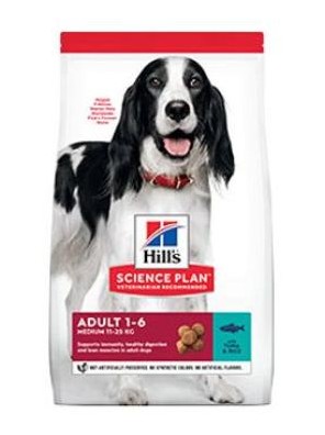 Hill's Science Plan Canine Adult Medium Tuna & Rice 12 kg 