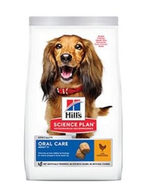 Hill's Science Plan Canine Adult Oral Care Medium Chicken 12 kg 