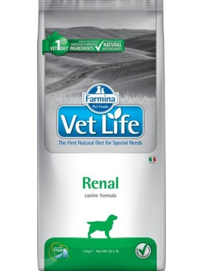 Vet Life Natural Canine Dry Renal 12 kg