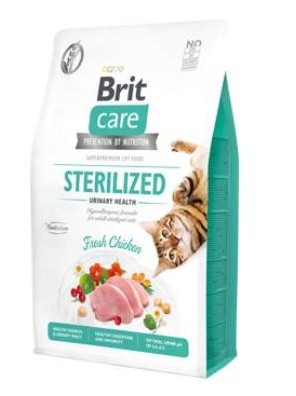 Brit Care Cat Grain-Free Sterilized Urinary Health 2 kg