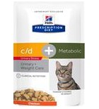 Hill's Prescription Diet Feline C/D kaps. Urinary Stress + Metabolic 12 x 85 g