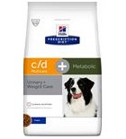 Hill's Prescription Diet Canine C/D Dry Urinary + Metabolic 12 kg