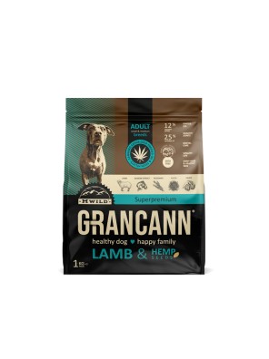 Grancann Lamb&Hemp seeds Adult small&medium breeds 1 kg