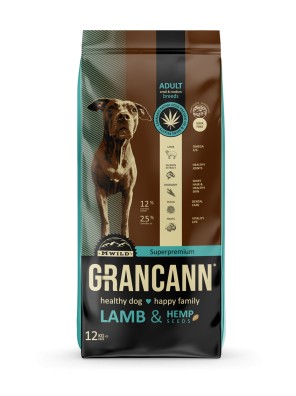 Grancann Lamb&Hemp seeds Adult small&medium breeds 12 kg