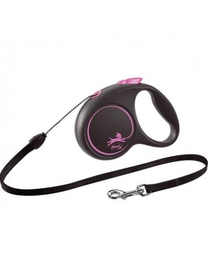 Flexi Black Design S lanko 5 m růžové 12 kg Flexi Black Design S lanko 5 m růžové 12 kg