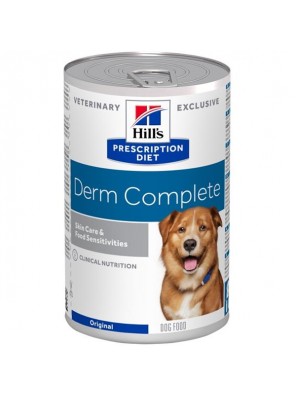 Hill's Prescription Diet Canine Derm Complete - konzerva 370 g