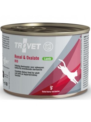 Trovet Feline RID Renal and Oxalate konzerva lamb 200g