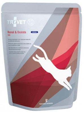 Trovet Feline RID Renal and Oxalate kapsička chicken 12x85g