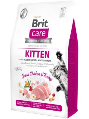 Brit Care Cat Grain-Free Kitten Healthy Growth & Development 2 kg