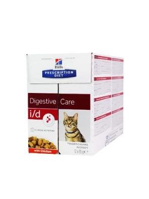 Hill's Prescription Diet Feline I/D s AB+ kapsička Chicken 12 x 85 g