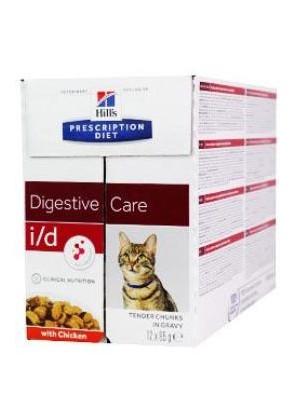 Hill's Prescription Diet Feline i/d s AB+ kuře - kapsička 12 x 85 g