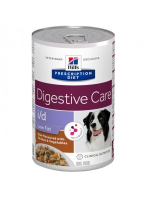 Hill's Prescription Diet Canine i/d Stew Low Fat s AB+ kuře & zelenina - konzerva 354 g
