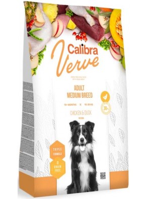 Calibra Dog Verve GF Adult Medium Chicken & Duck 2 kg