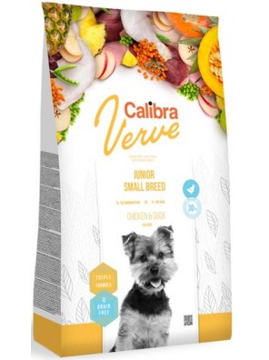 Calibra Dog Verve GF Junior Small Chicken & Duck 6 kg