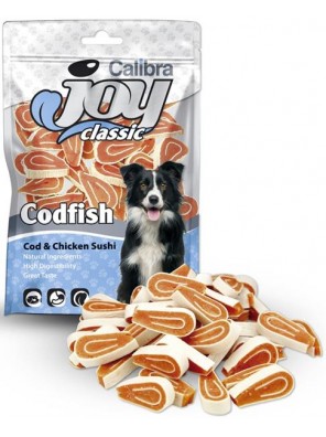 Calibra Dog Joy Classic Cod & Chicken Sushi 80g 