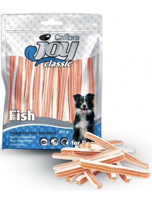 Calibra Dog Joy Classic Fish&Chicken Sandwich 250 g NOVÝ