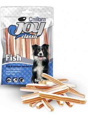 Calibra Dog Joy Classic Fish&Chicken Sandwich 80g 