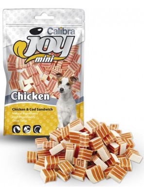 Calibra Dog Joy Mini Chicken & Cod Sandwich 70g 
