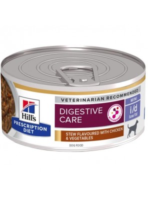 Hill's Prescription Diet Canine Stew i/d Low Fat s kuřetem, rýžou a zeleninou Mini - konzerva 156g