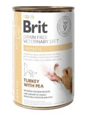 Brit VD Dog GF konz. Hepatic 400g