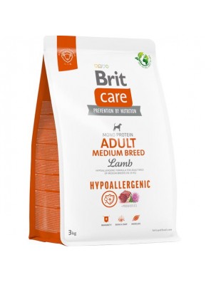 Brit Care Dog Hypoallergenic Adult Medium Breed 3 kg