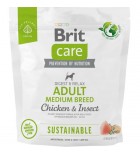 Brit Care Dog Sustainable Adult Medium Breed 1 kg