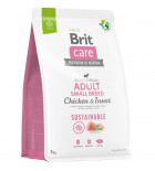 Brit Care Dog Sustainable Adult Small Breed 3 kg